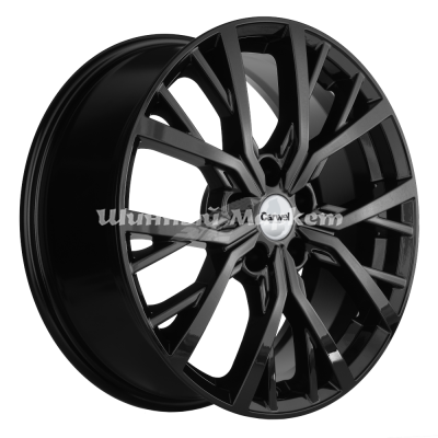 ДискCarwel Тур 1806 (Lifan x70) 7JxR18 PCD5x114.3 ET35 DIA60.1, черный глянцевый